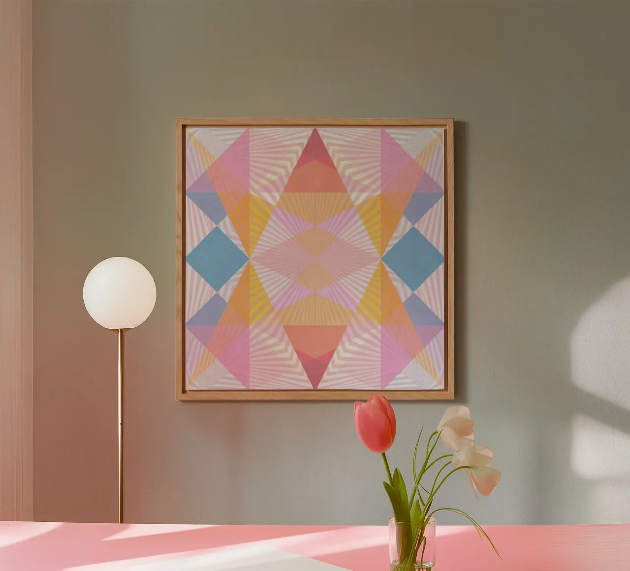 Simple Space alluminio dibond da Abstract 888