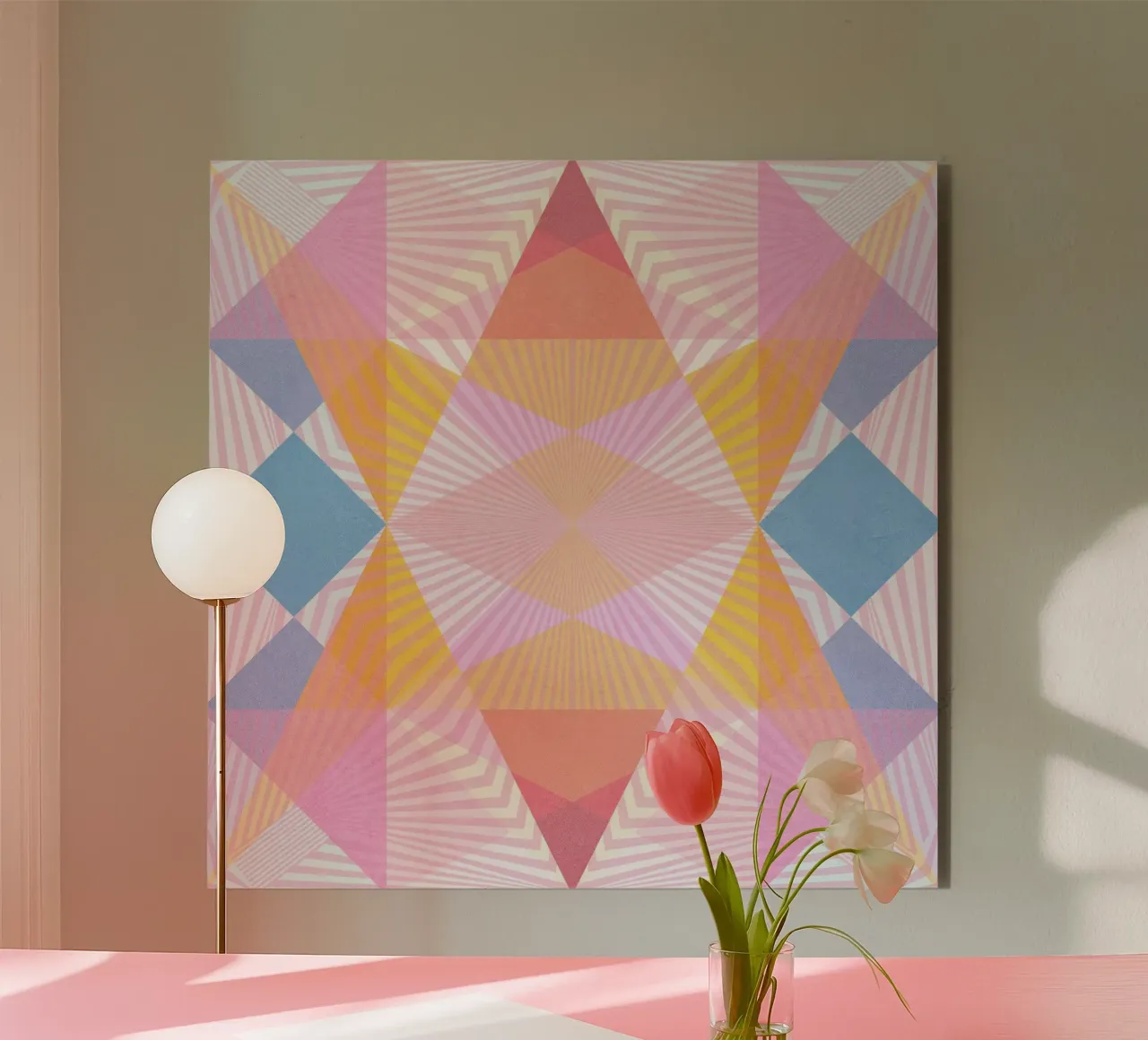 Simple Space alluminio dibond da Abstract 888