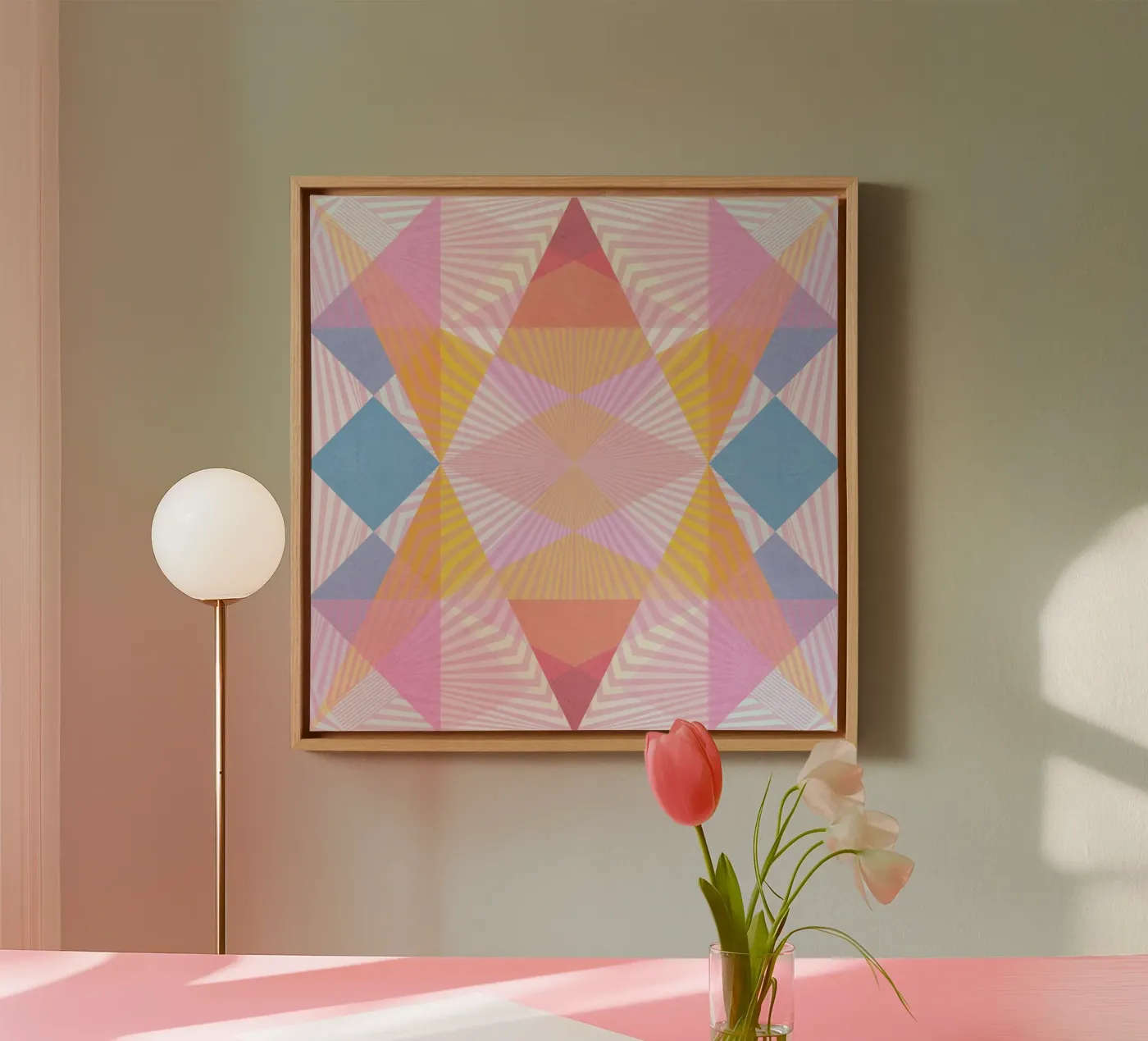 Simple Space tela da Abstract Joy