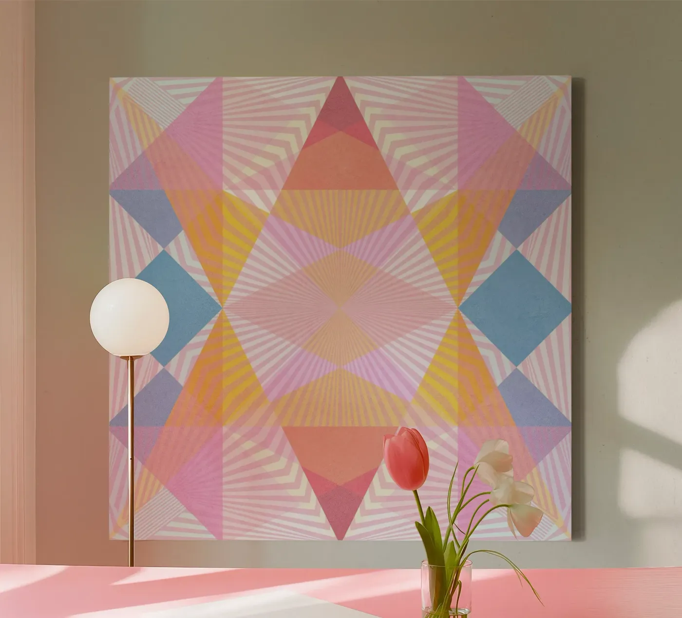 Simple Space tela da Abstract Joy