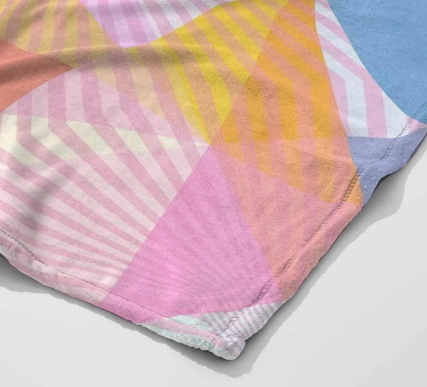 Simple Space fleece blanket by Lines Inside