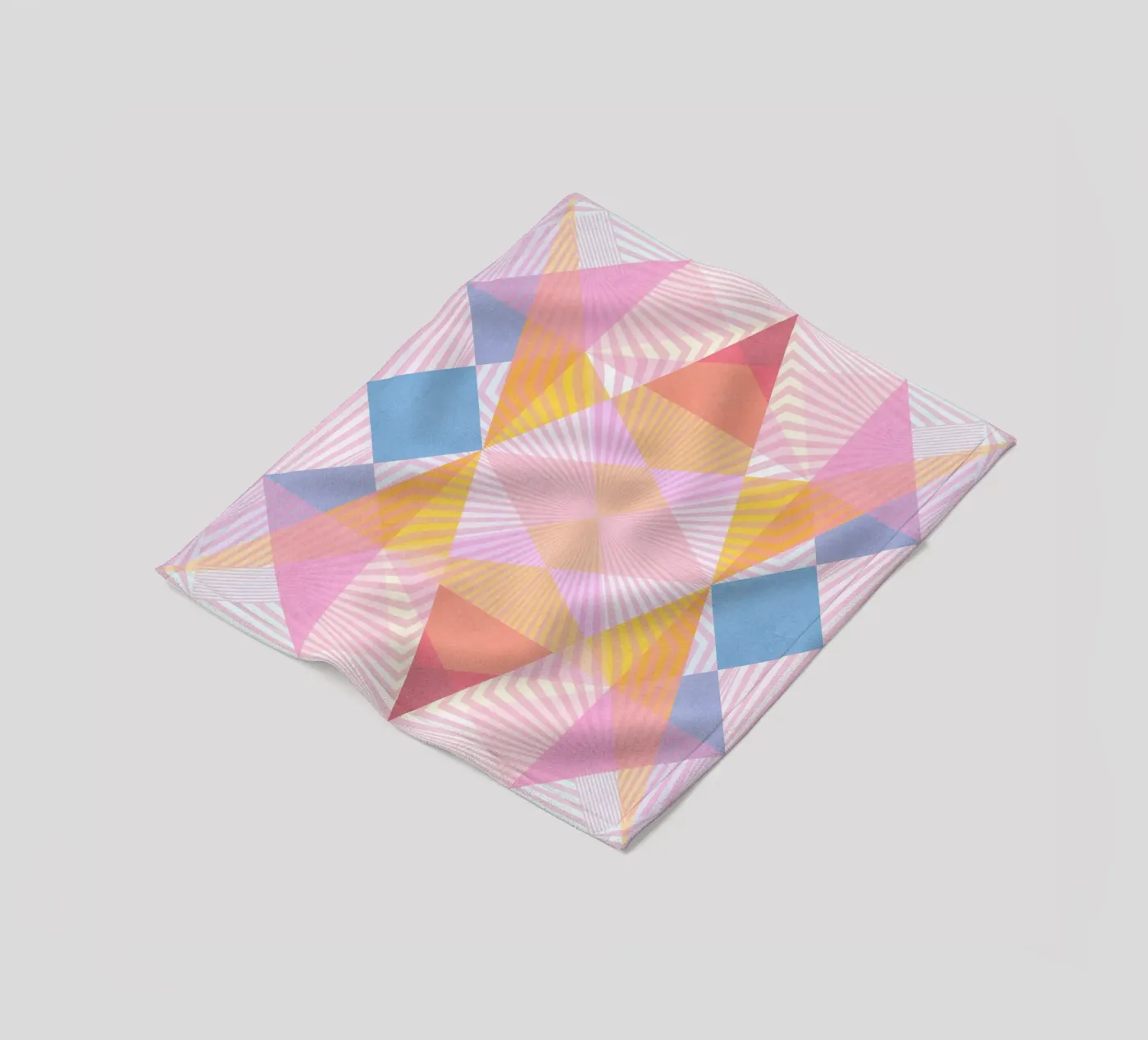 Simple Space fleece blanket by Lines Inside