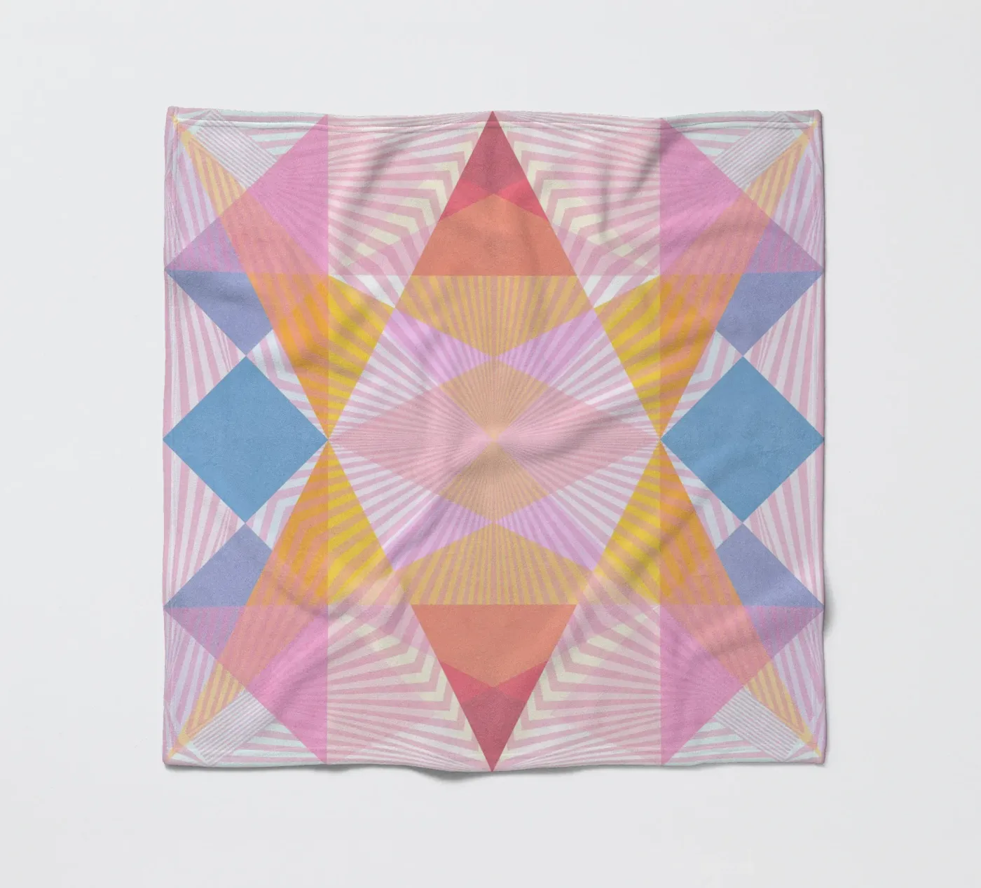Simple Space fleece blanket by Lines Inside