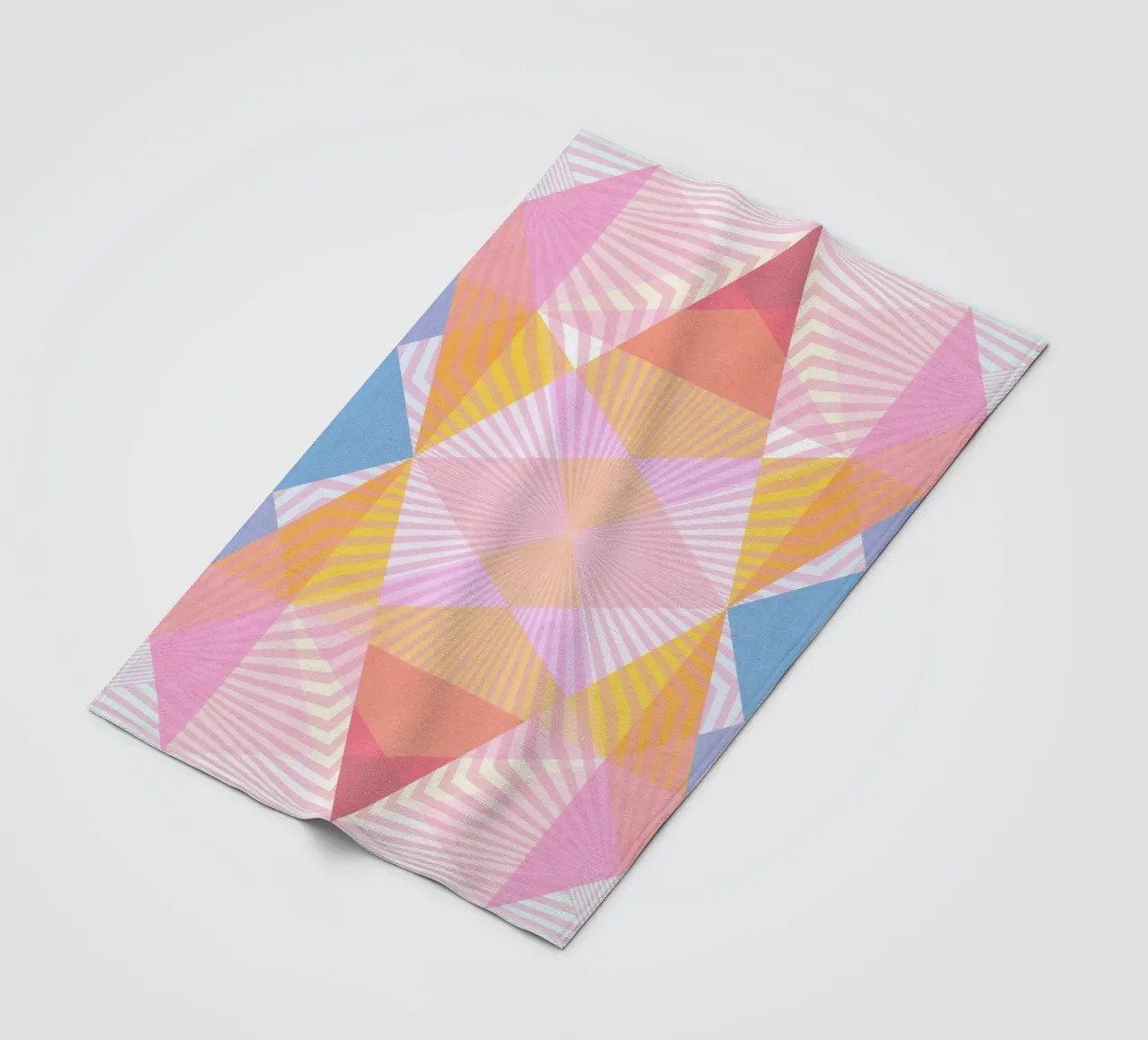 Simple Space coperta in pile da Abstract 888