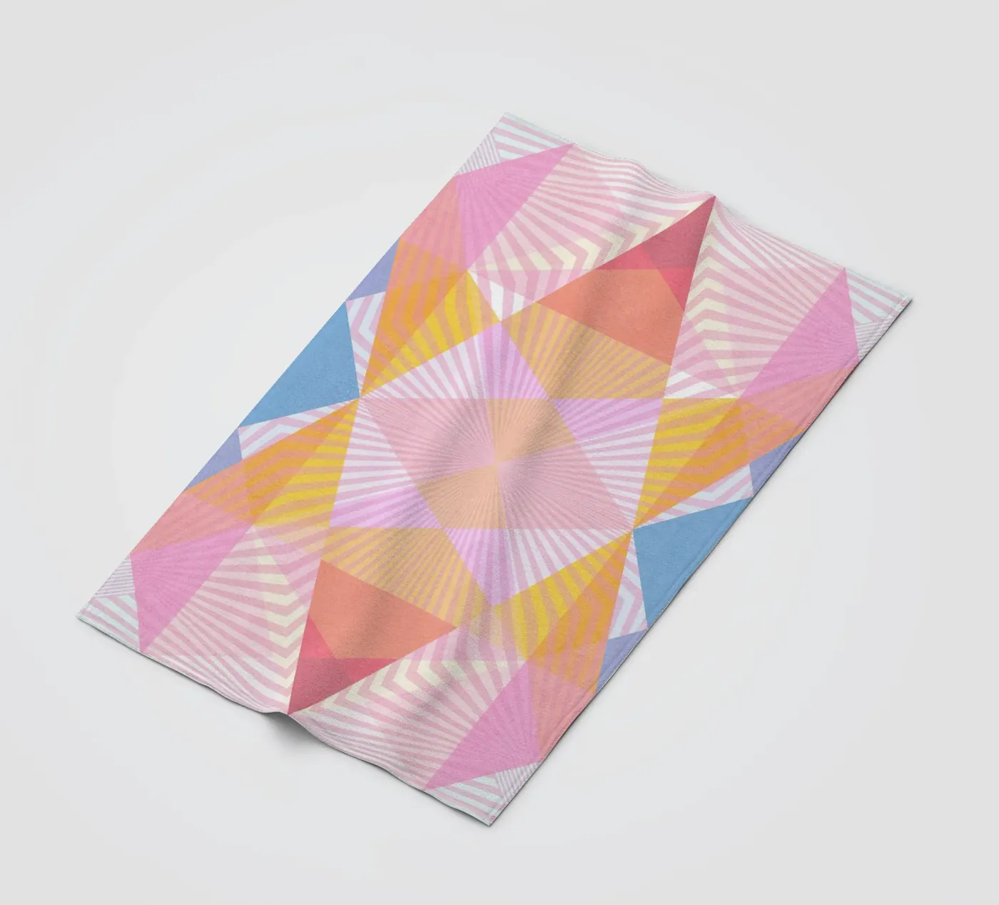 Simple Space fleece blanket by Lines Inside