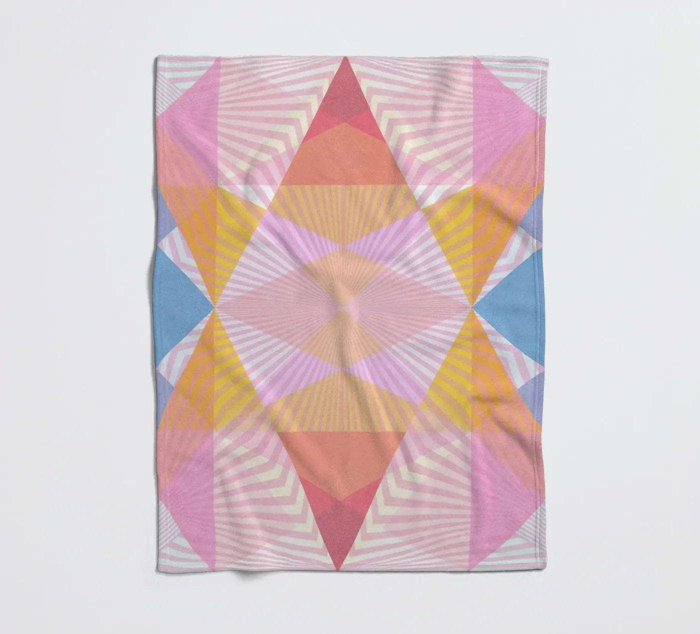 Simple Space fleece blanket by Lines Inside