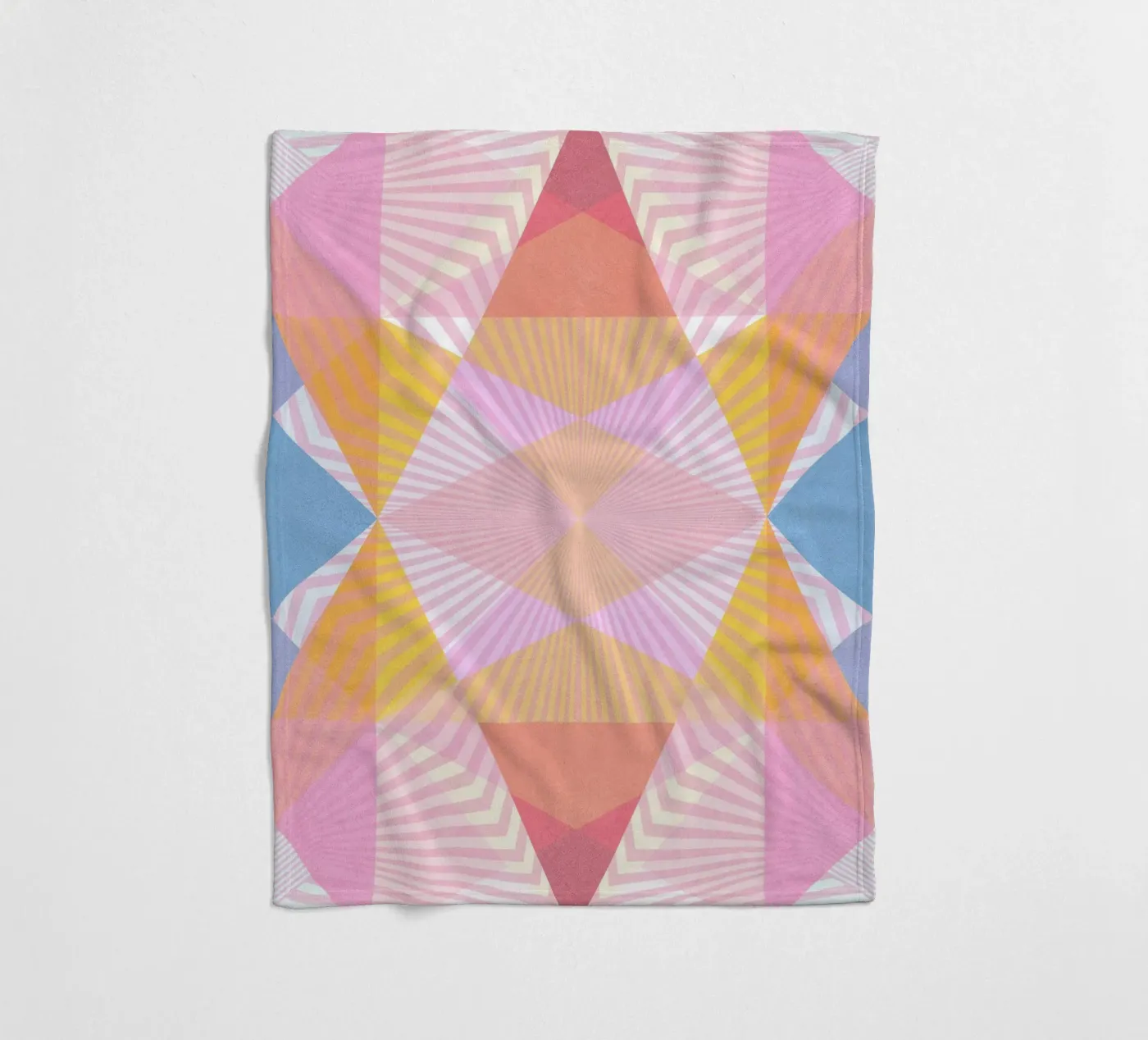 Simple Space fleece blanket by Lines Inside