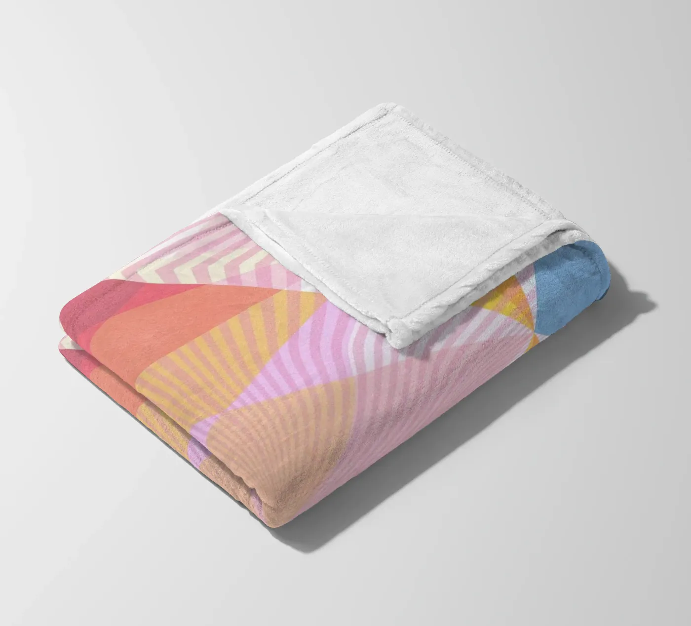 Simple Space fleece blanket by Lines Inside