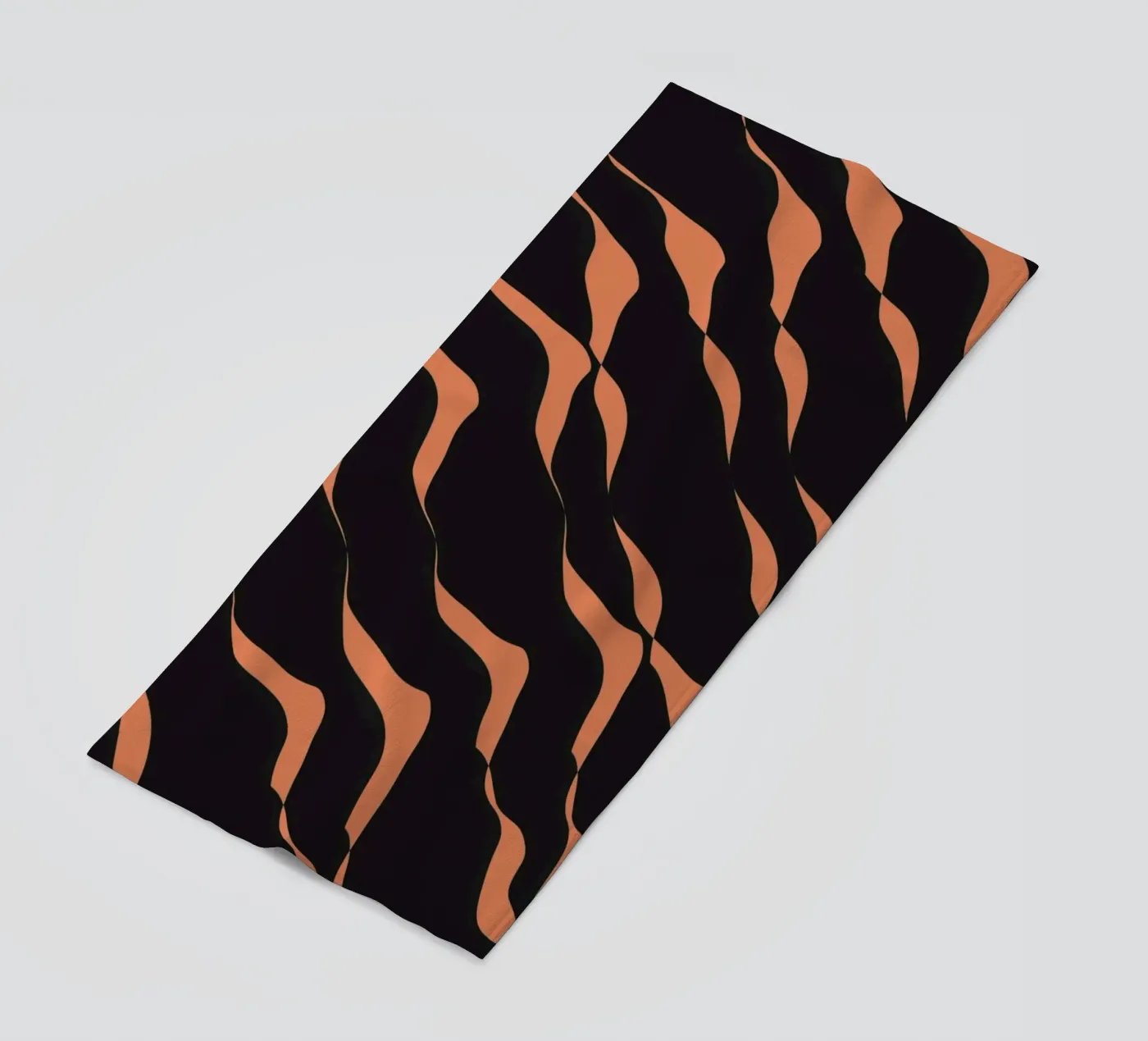 Waves pattern 03 strandhanddoek van Little Dean