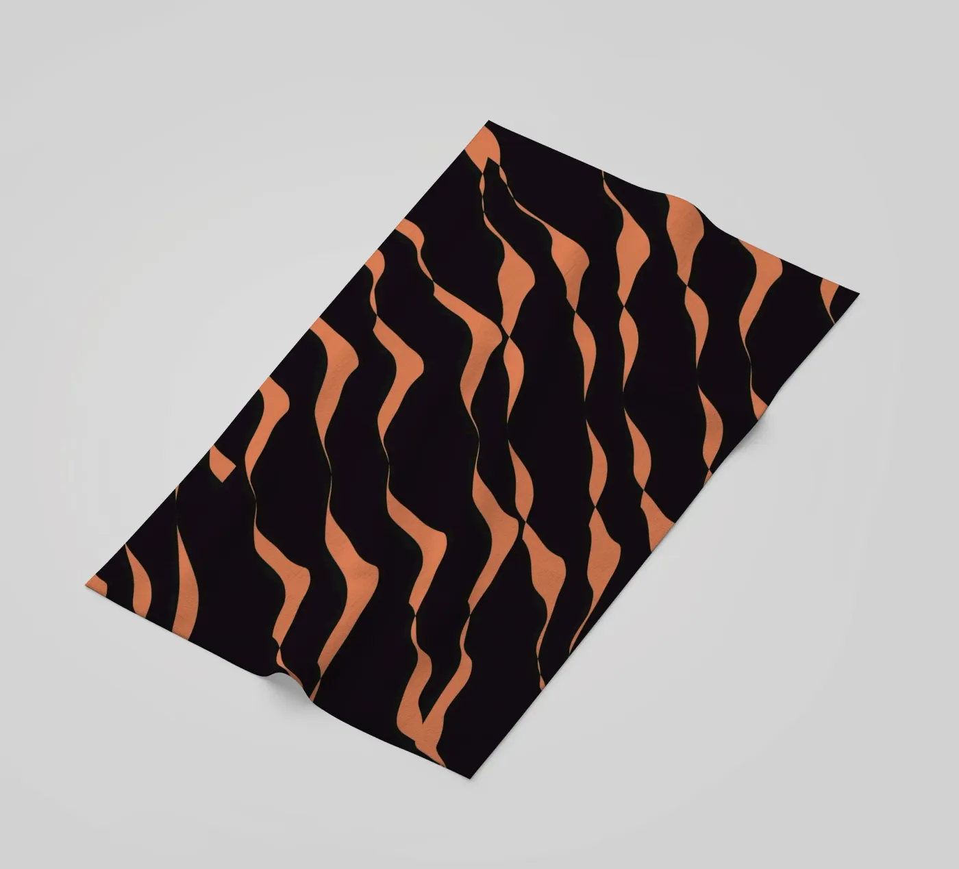 Waves pattern 03 strandhanddoek van Little Dean