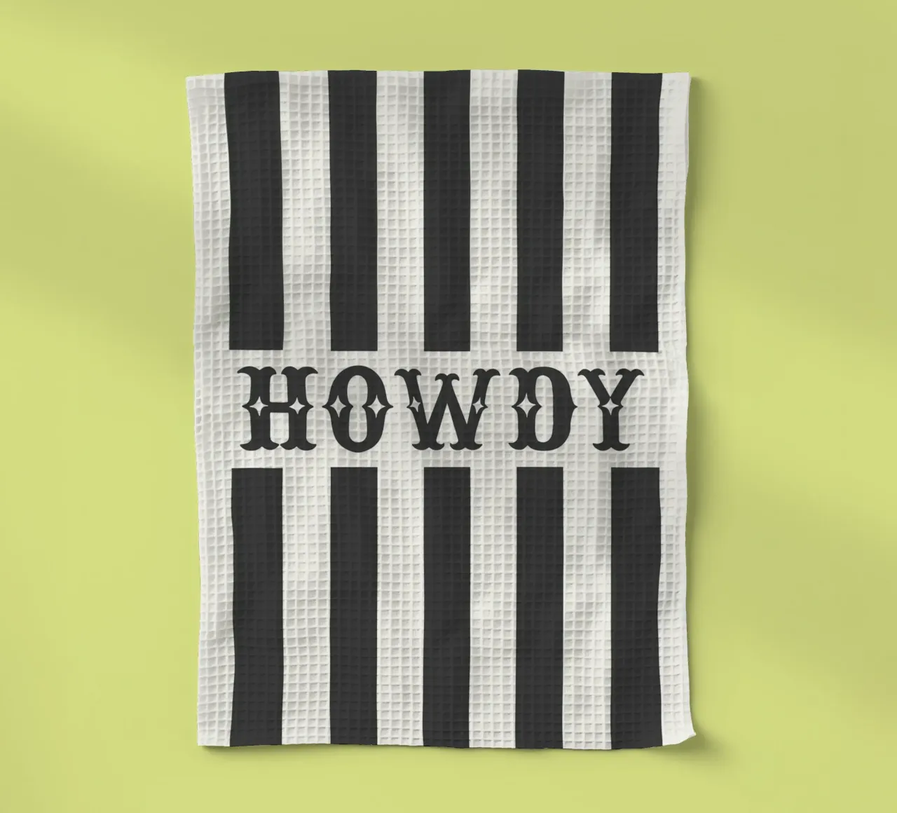 Howdy – Minimal Western Print canovaccio da cucina da Vivdesign