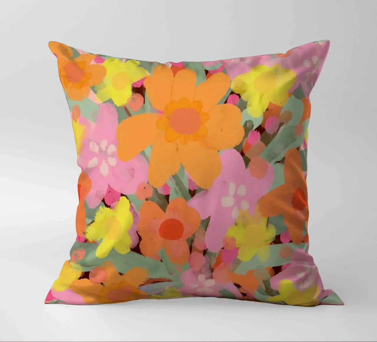 Neon Bouquet cuscino da treechild