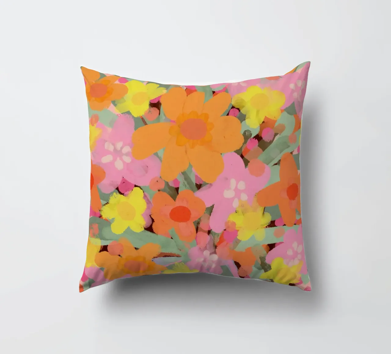 Neon Bouquet cuscino da treechild
