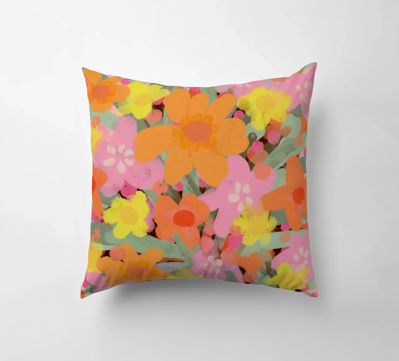 Neon Bouquet cuscino da treechild