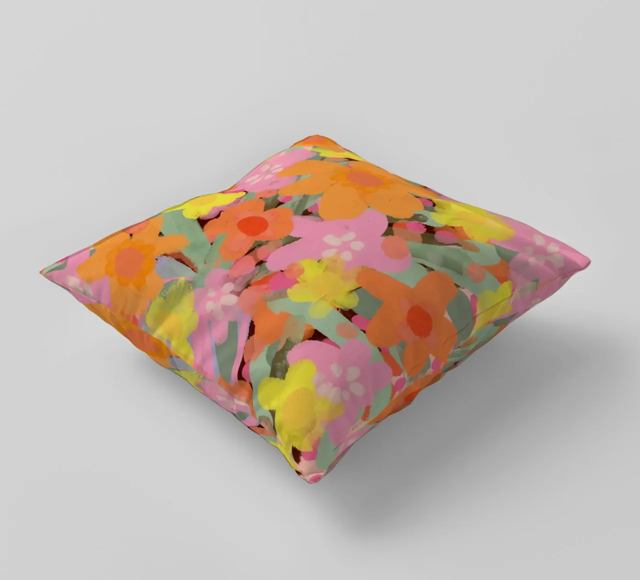 Neon Bouquet cuscino da treechild