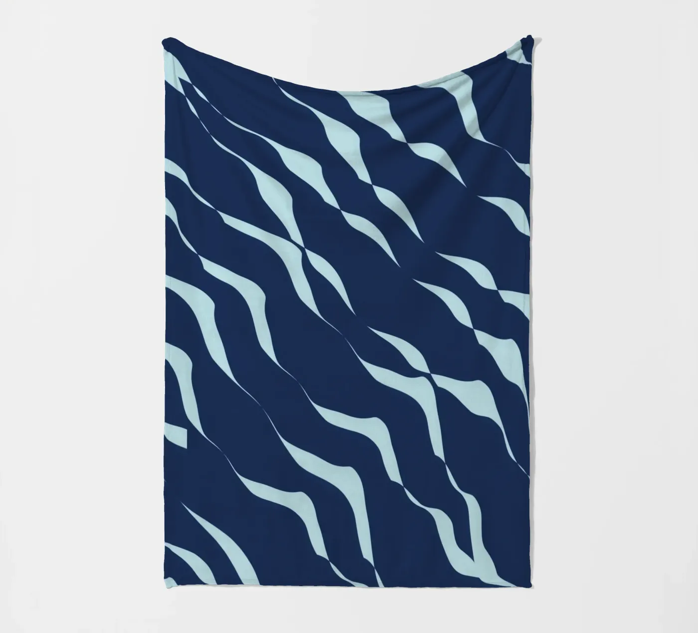 Motif des vagues 04 plaid polaire de Little Dean