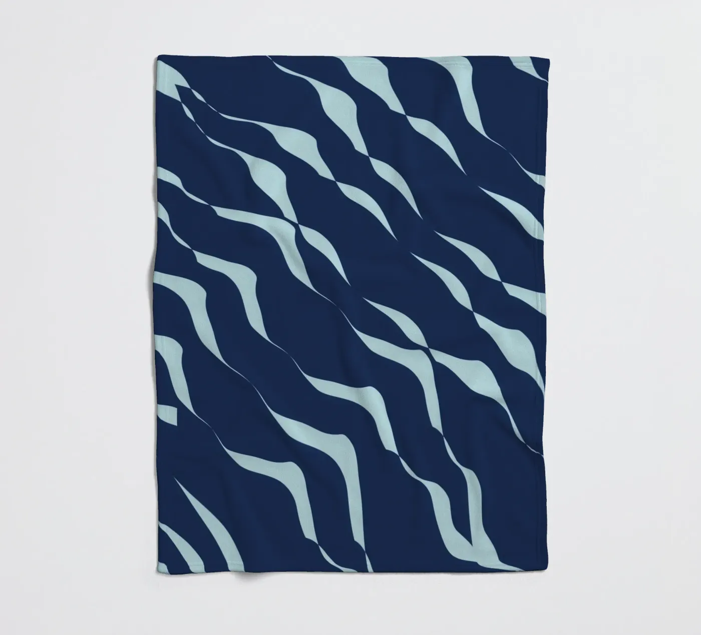 Motif des vagues 04 plaid polaire de Little Dean