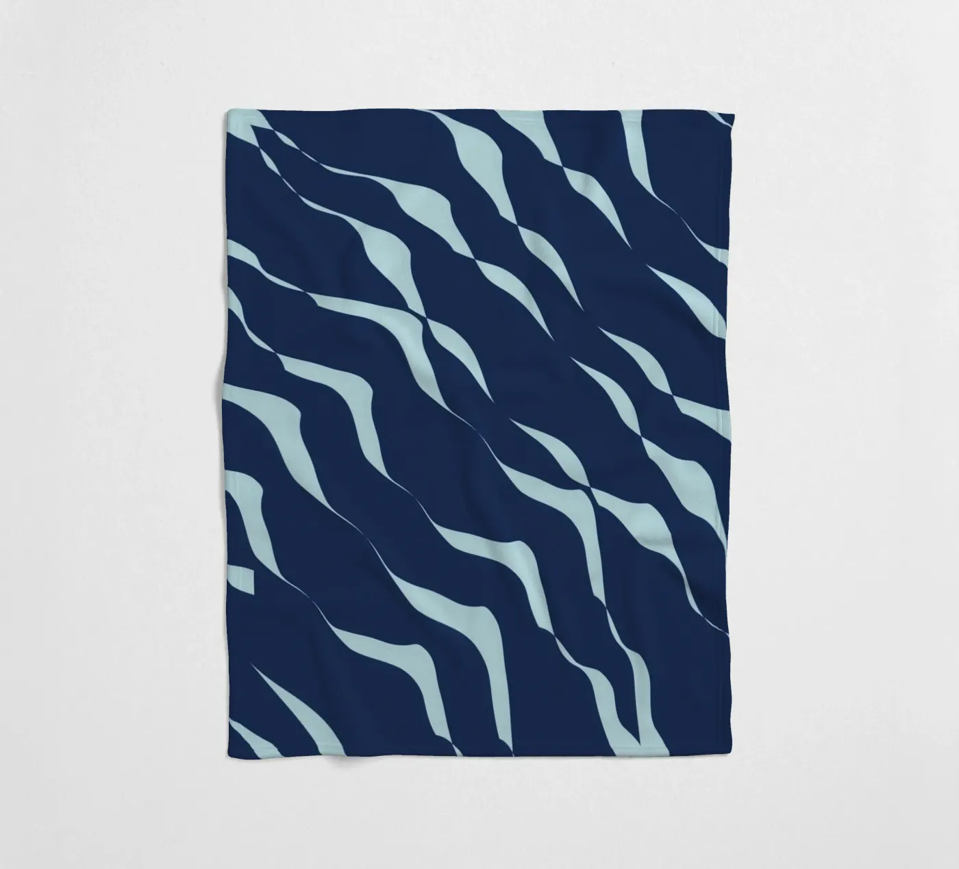 Motif des vagues 04 plaid polaire de Little Dean