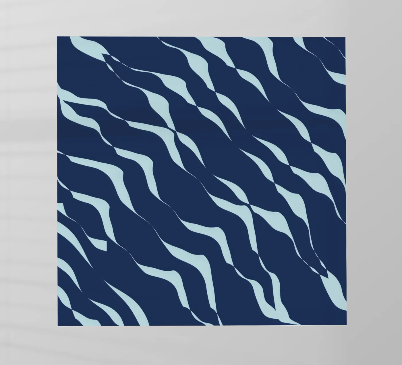 Waves pattern 04 backlit film by Little Dean