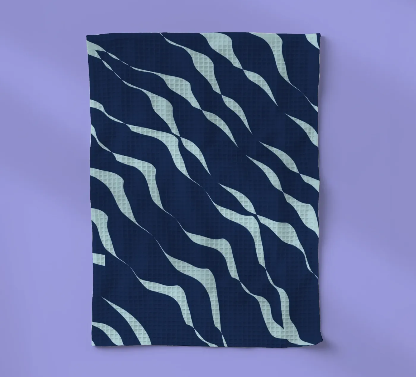 Waves pattern 04 canovaccio da cucina da Little Dean