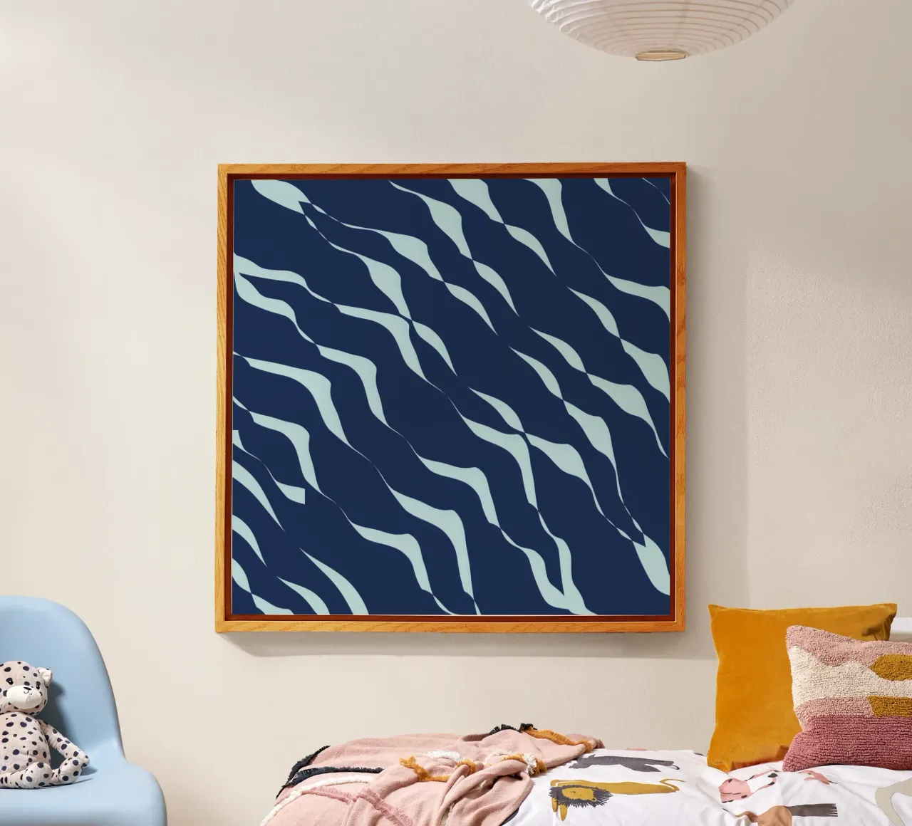 Waves pattern 04 plexiglas de Little Dean