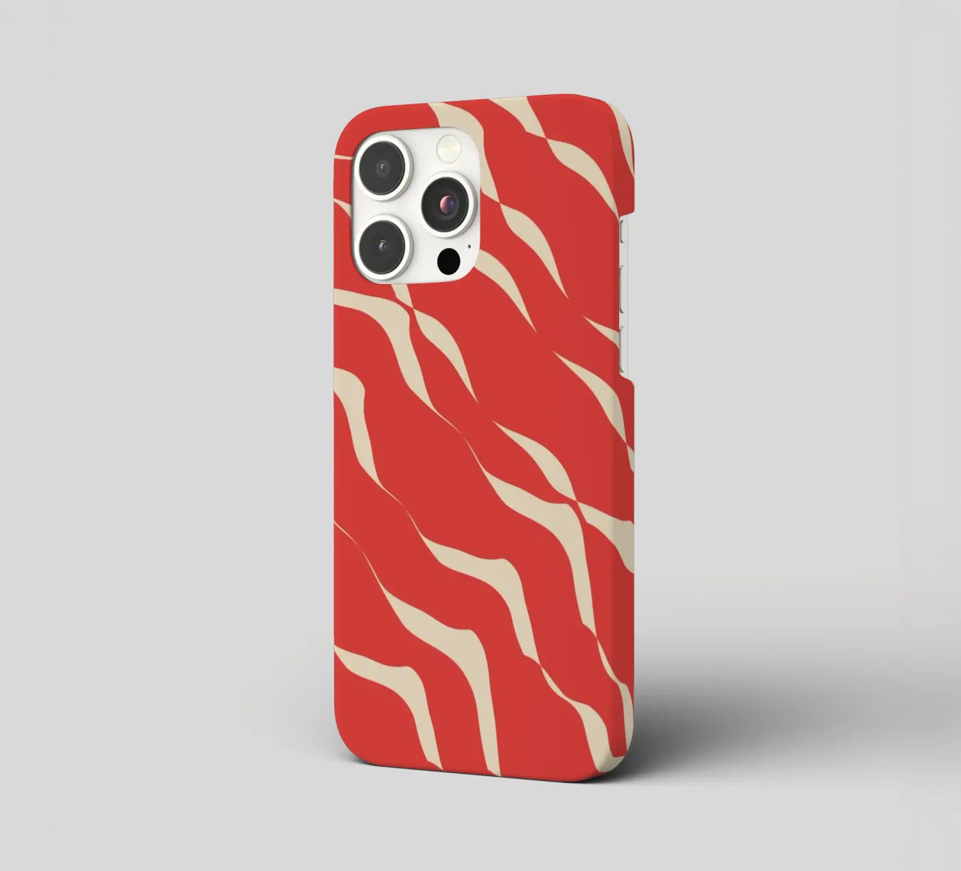 Waves pattern 05 iphone case by Little Dean