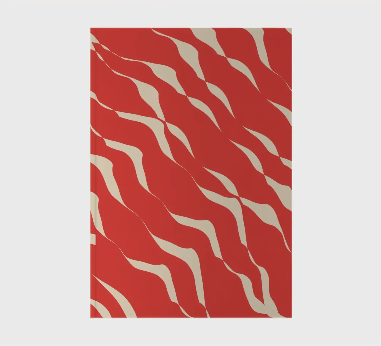 Waves pattern 05 notebook by Little Dean