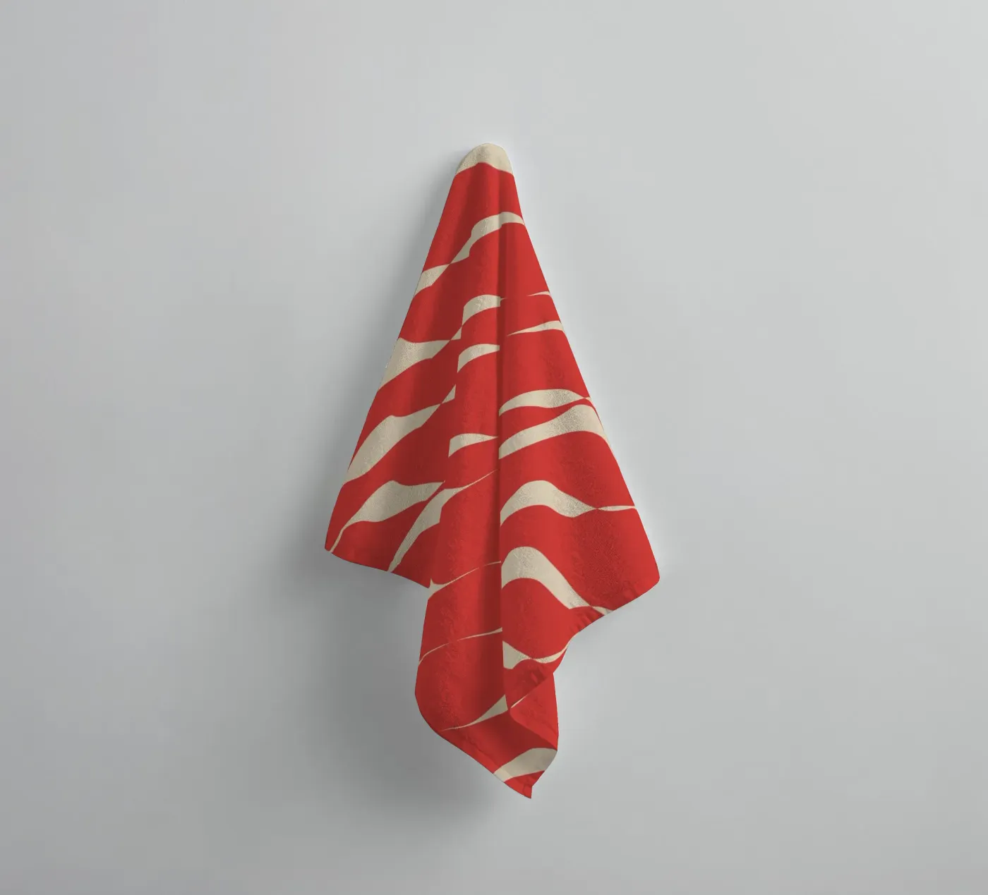 Waves pattern 05 serviette de bain de Little Dean