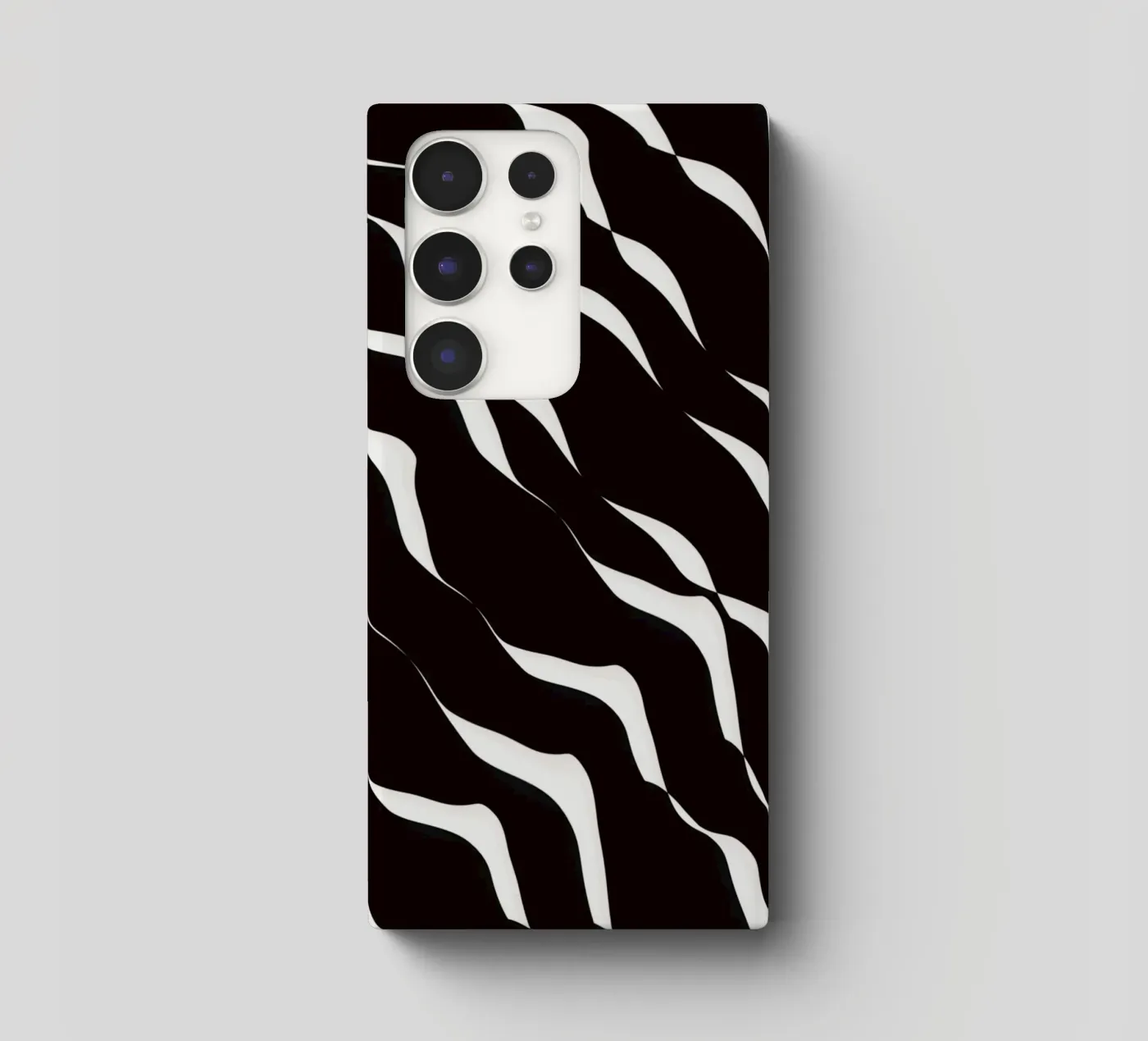 Waves pattern 06 Samsung Hülle von Little Dean