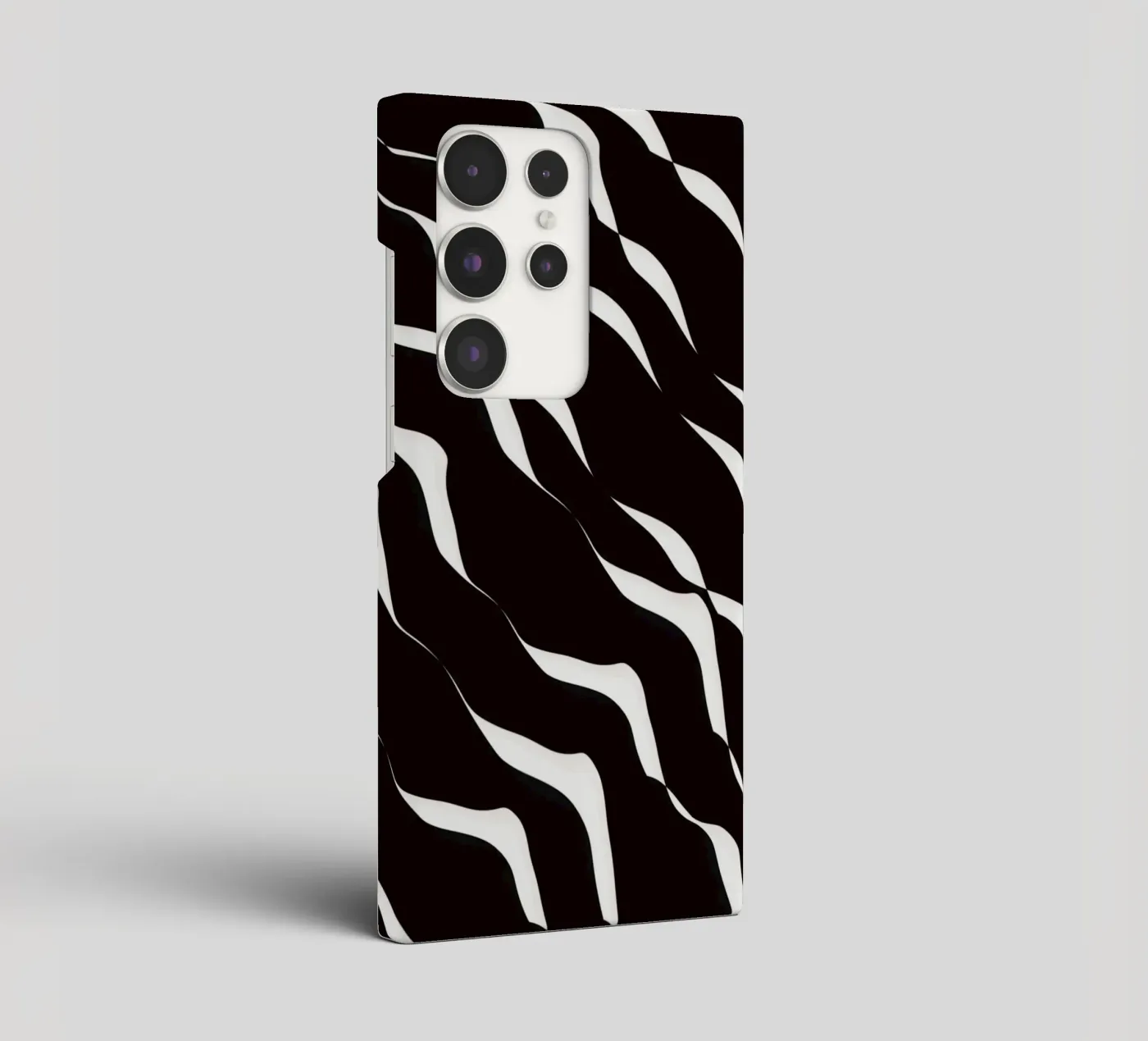 Waves pattern 06 Samsung Hülle von Little Dean