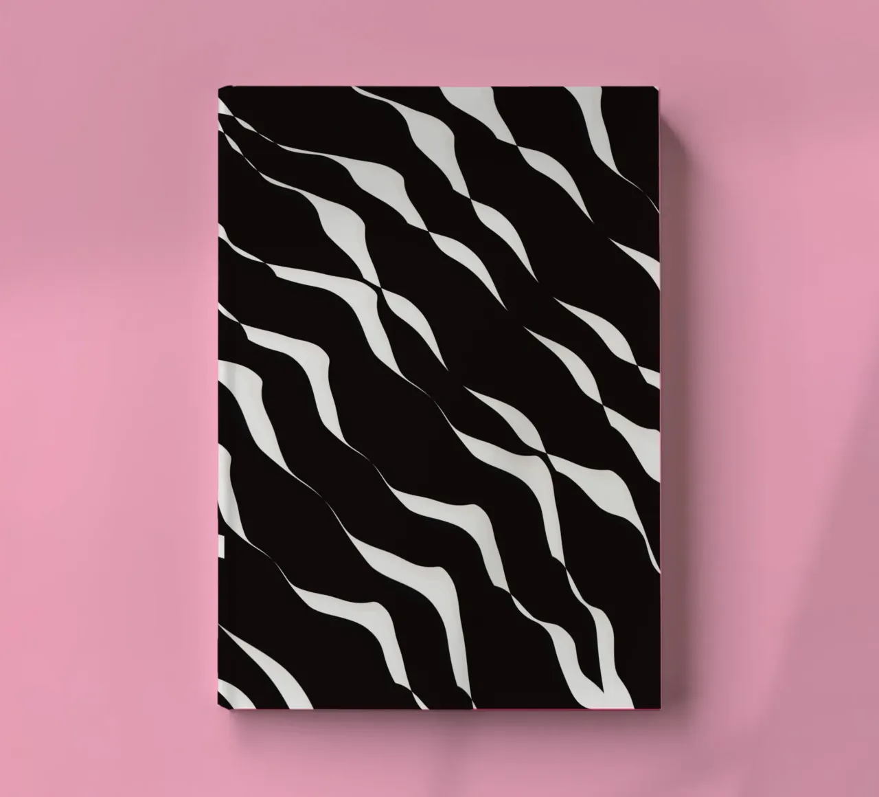 Waves pattern 06 notebook by Little Dean