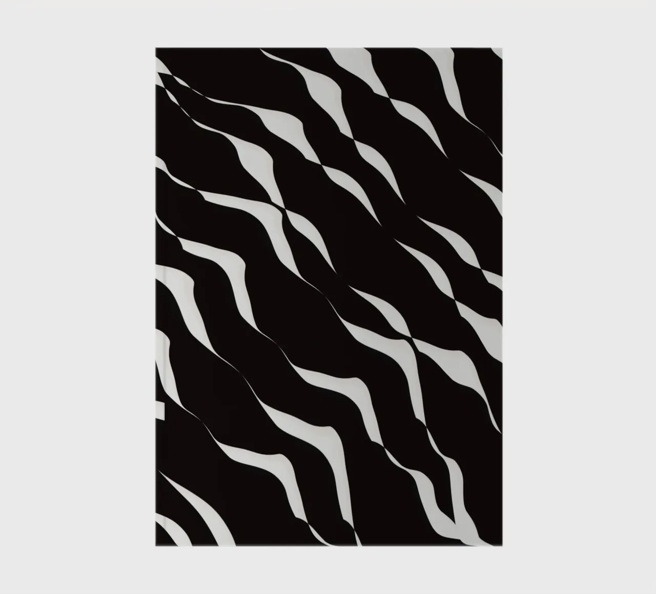 Waves pattern 06 notebook by Little Dean