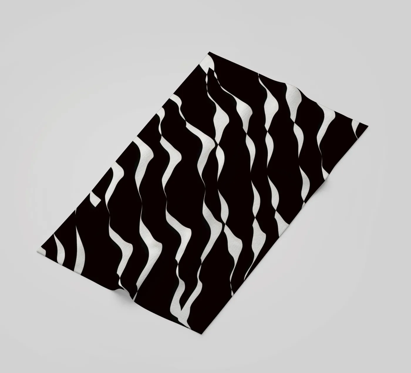 Golven patroon 06 strandhanddoek van Little Dean