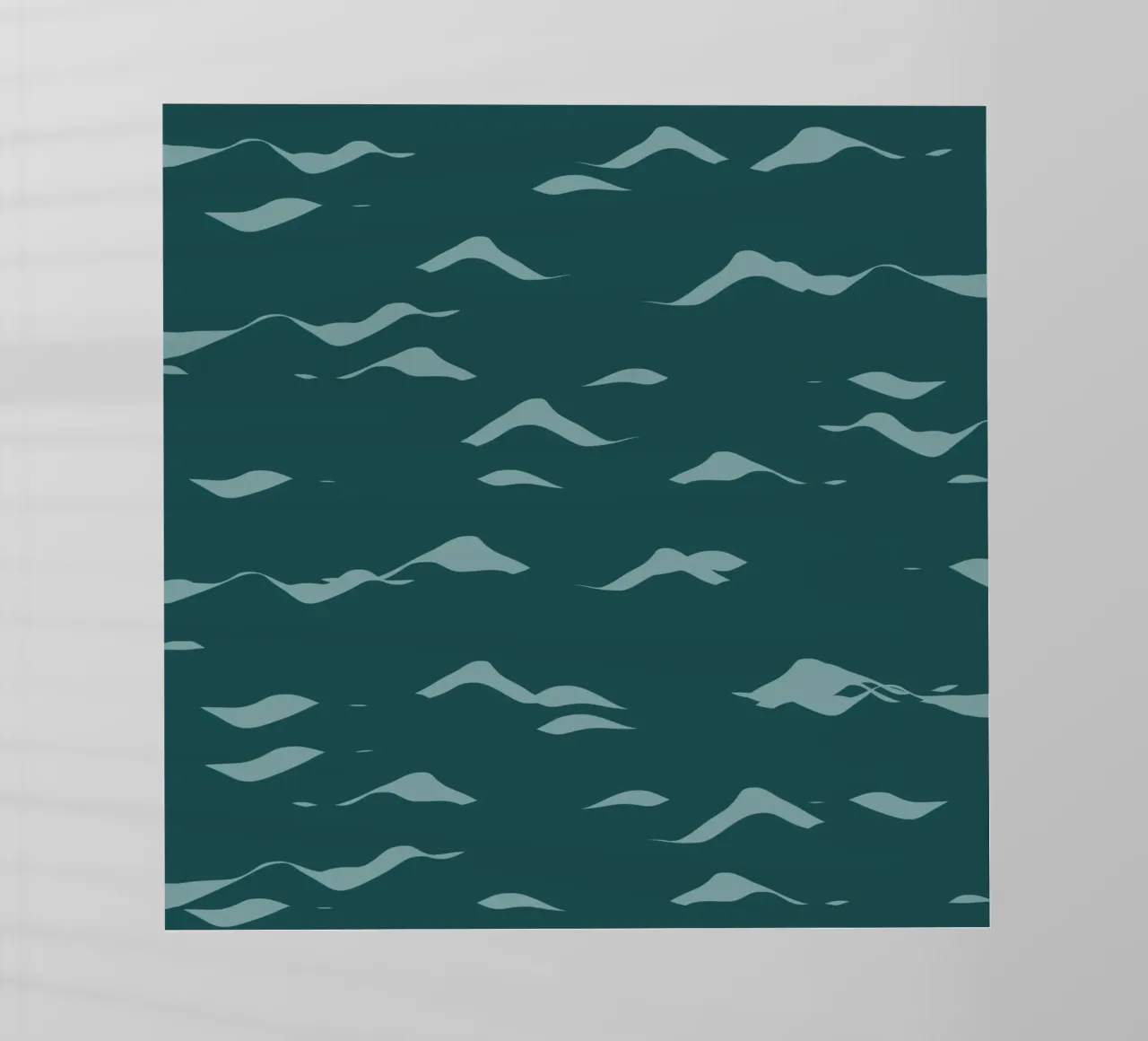 Waves pattern 07 backlit film by Little Dean