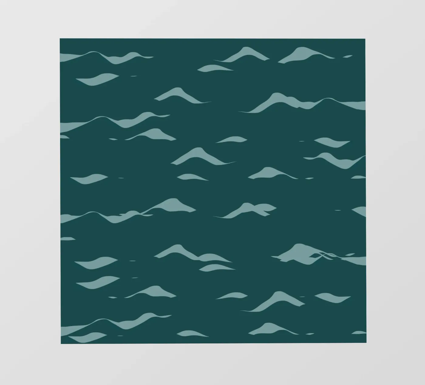 Modello Onde 07 telo in pvc da Little Dean