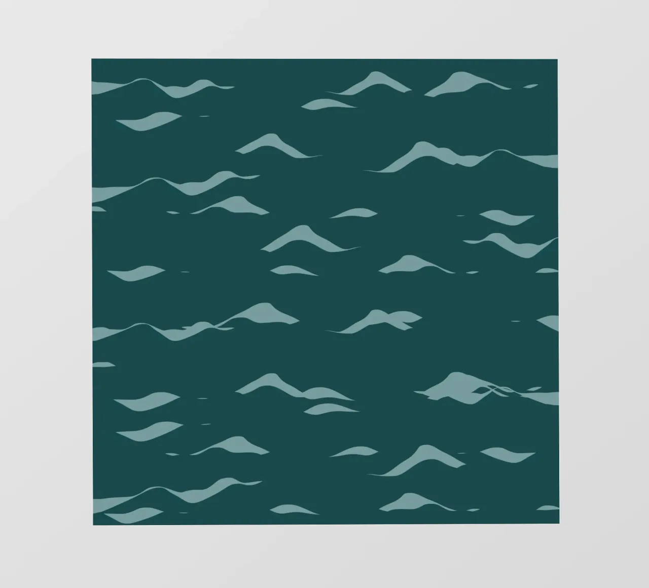 Wellenmuster 07 PVC Plane von Little Dean