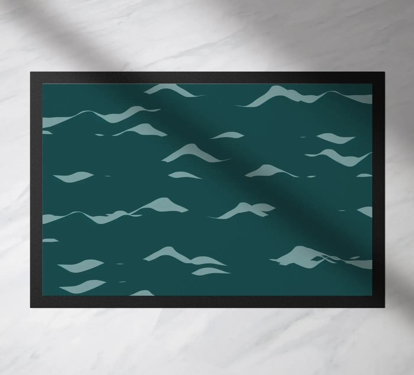 Motif des vagues 07 paillasson de Little Dean