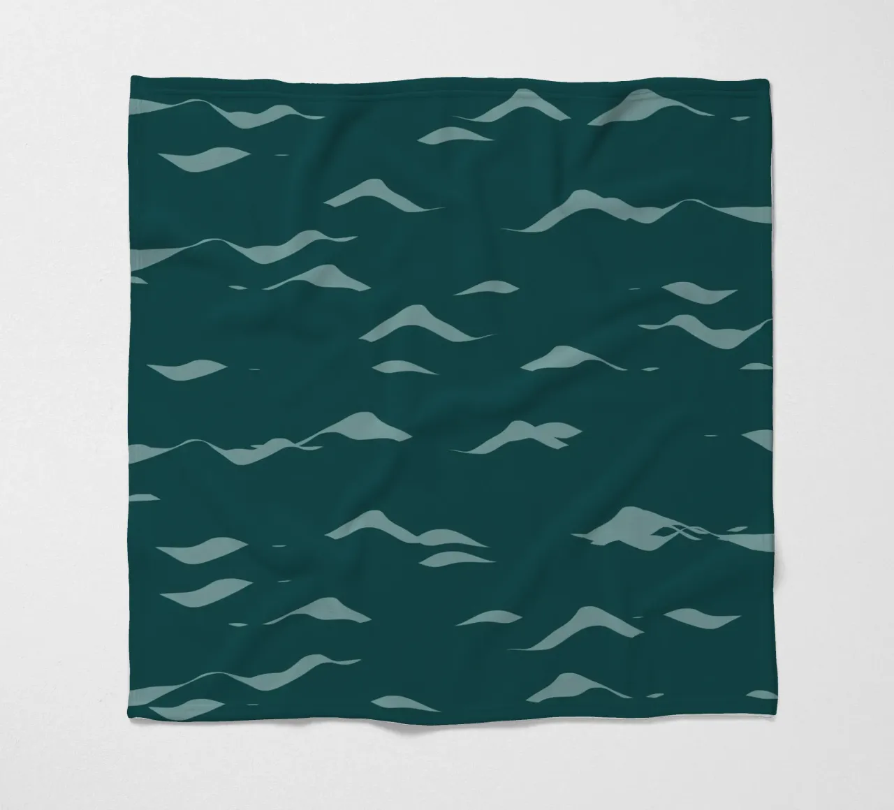 Motif des vagues 07 plaid polaire de Little Dean