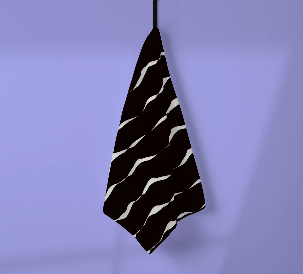 Waves pattern 08 torchon de Little Dean