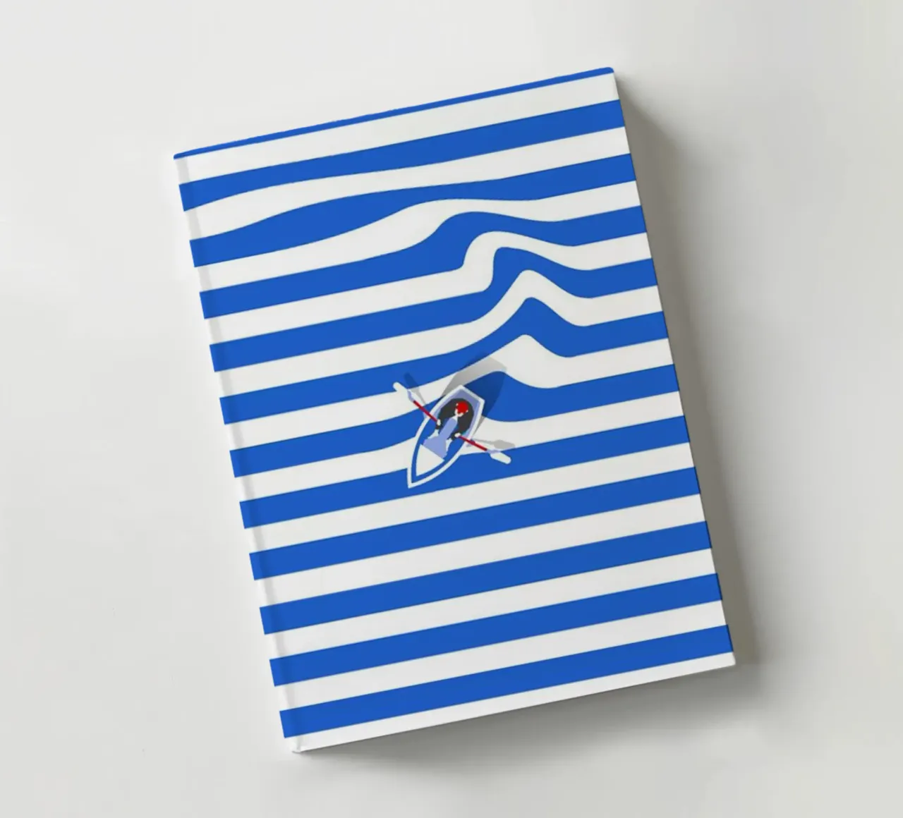 Sailing in The Sea notebook by cosmos studio