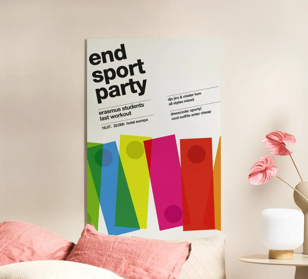 Endsport Party plexiglass da Stephan Kochs