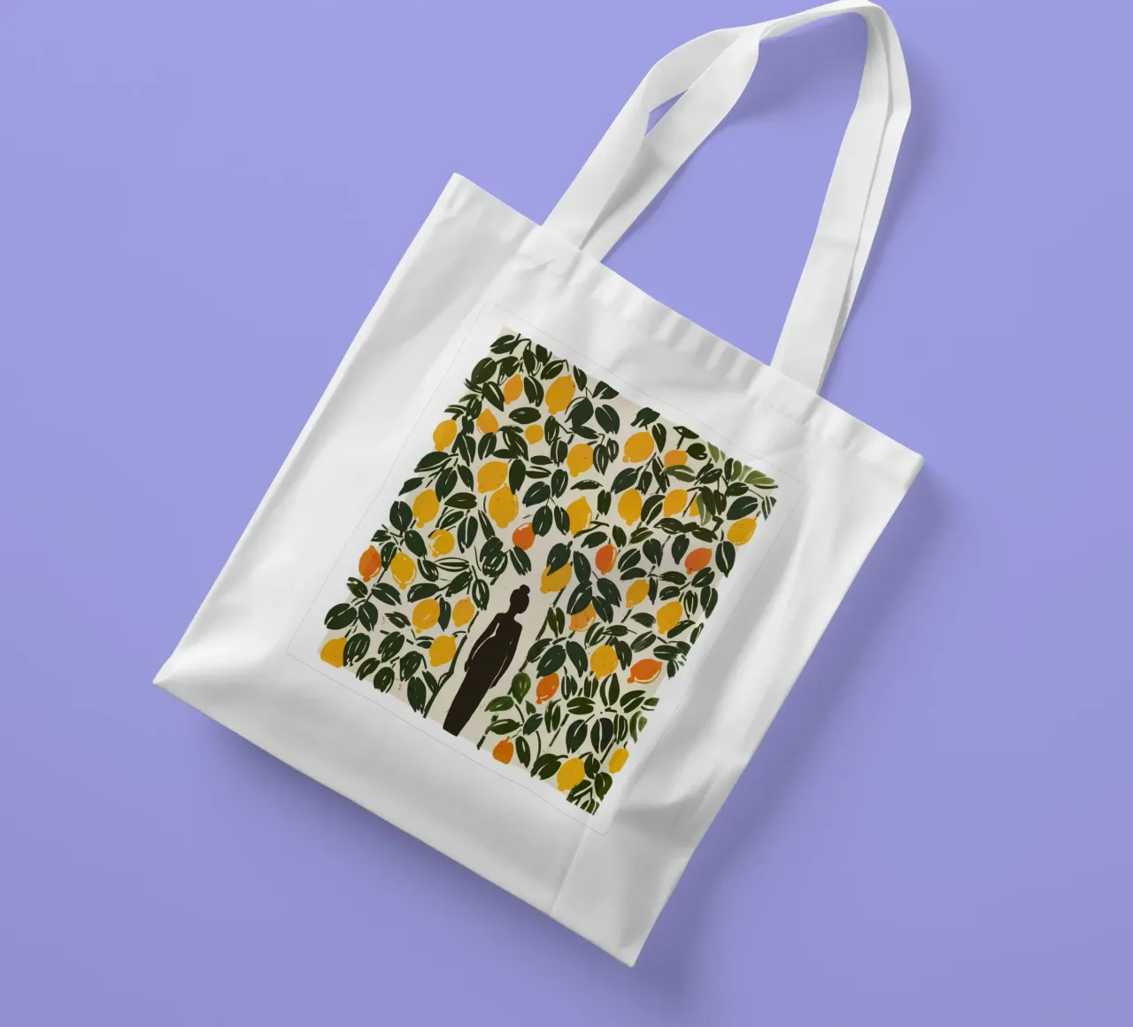 In My Lemon Garden borsa in juta da treechild