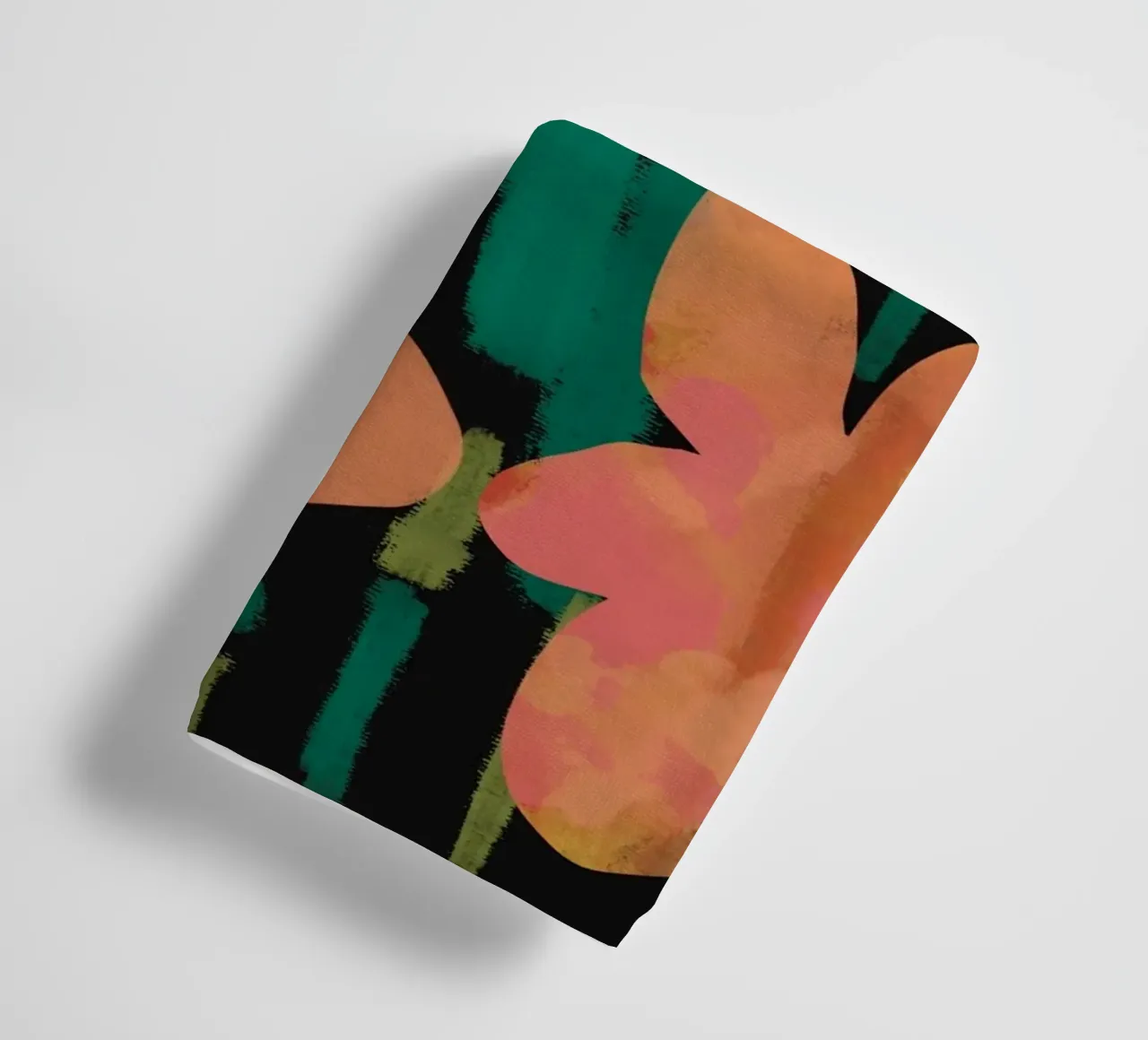 Botanical pattern 02 towel by Little Dean