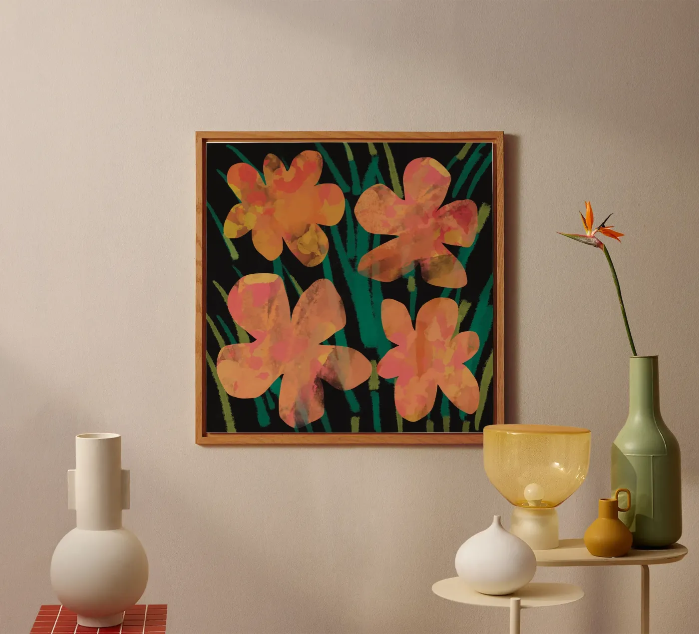 Botanical pattern 02 forex plate by Little Dean