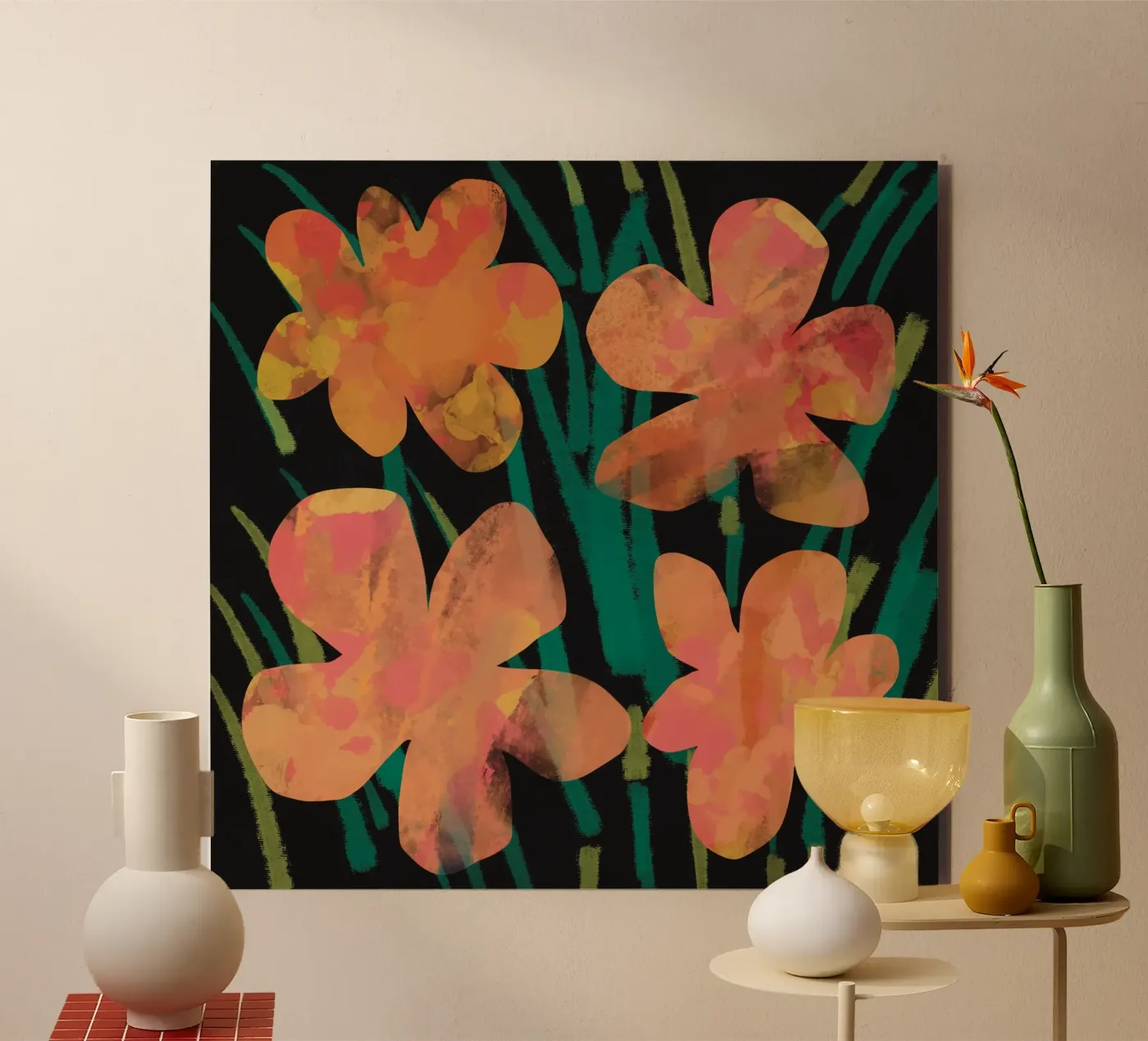 Botanical pattern 02 forex plate by Little Dean