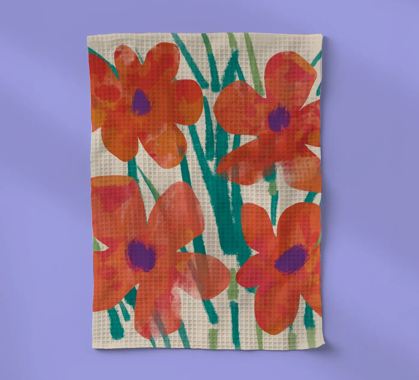 Botanical pattern 03 torchon de Little Dean