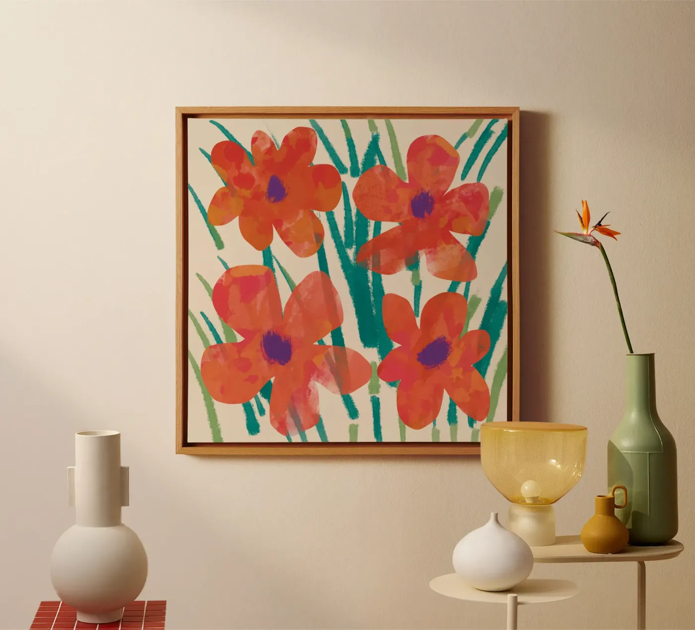 Motivo botanico 03 tela da Little Dean