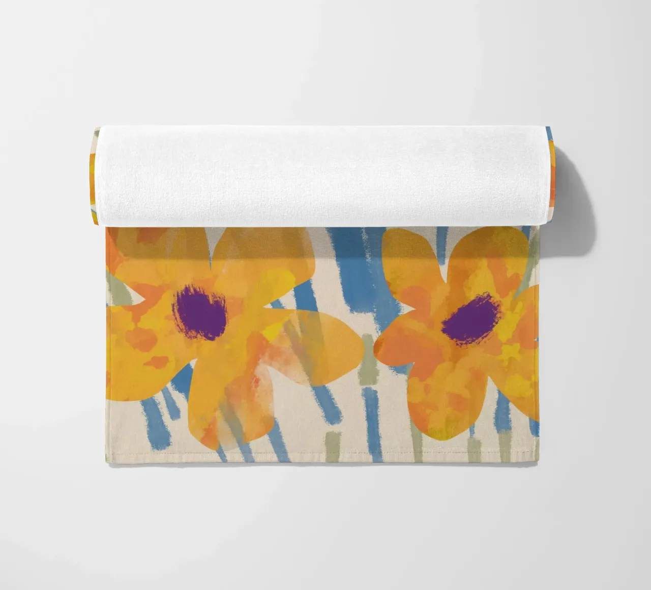 Motivo botanico 04 telo mare da Little Dean