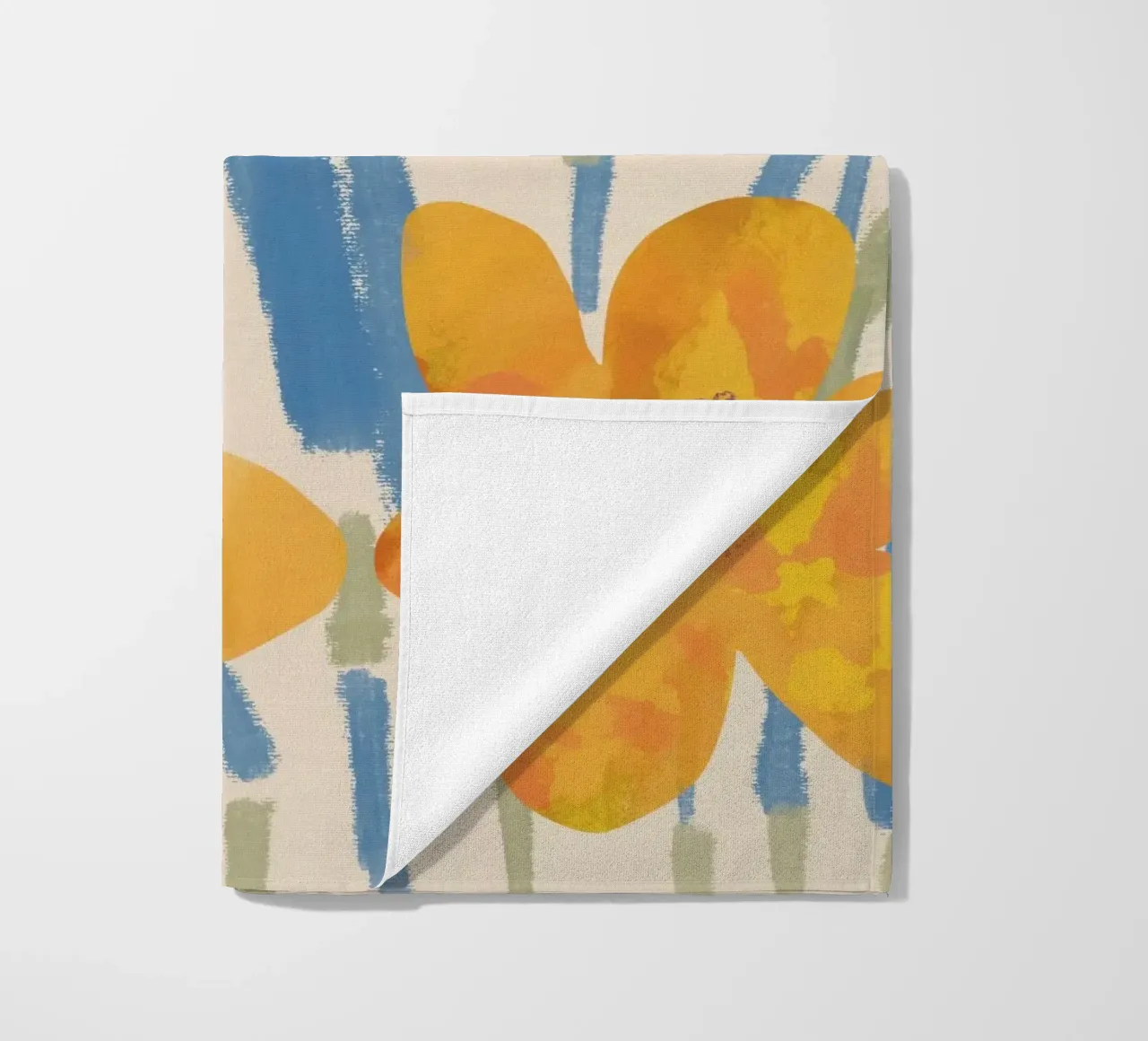 Motivo botanico 04 telo mare da Little Dean