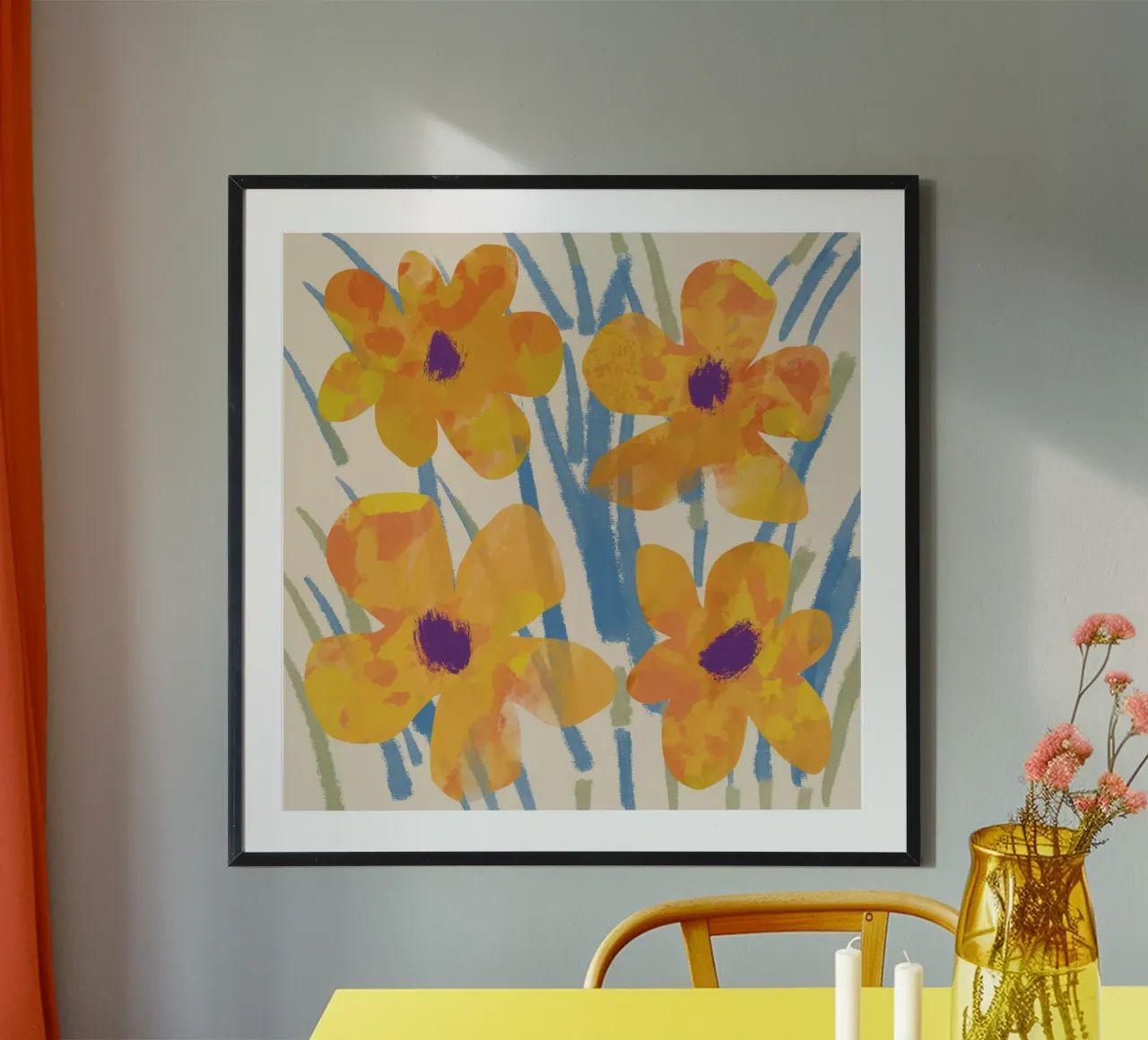 Botanical pattern 04 poster by Little Dean